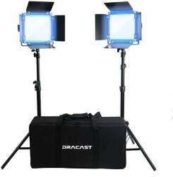 Dracast Kit Iluminare Dracast LED500 X Series Daylight 2 Lampi cu Geanta Nylon