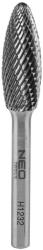 NEO TOOLS Cap de frezare cu arc ascutit 12x45 mm, carbura cu tija de 6 mm (55376) Burghiu