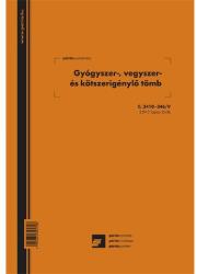  C. 3410-5 A5 50x2lapos "Ambuláns napló" nyomtatvány - bestbyte