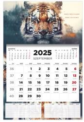 KALENDART 2025/2026 Tiger 16 havi diák falinaptár (26D7620-000) - officedepot