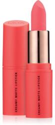 MUA Make Up Academy Creamy Matte krémes rúzs matt hatással árnyalat Romance 3.2 g
