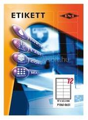  Pd 97x42, 4mm szegélyezett 1200db/doboz etikett (EGYEB_BELFOLDI_P1061-0651) (EGYEB_BELFOLDI_P1061-0651)