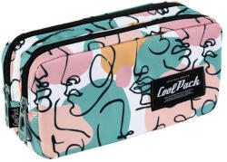 COOLPACK - Primo kétrekeszes tolltartó - Art Deco (F105576) (F105576)