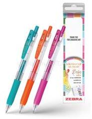 Zebra Sarasa Clip Gelpen 0, 7 Boho vibes 3 db zseléstoll készlet (ZEBRA_99432) (ZEBRA_99432)
