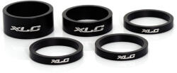 XLC Távtartó A-Head mattfekete alu AS-A02