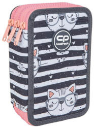 COOLPACK - Jumper 3 felszerelt 3 emeletes tolltartó - Catnip (F067695) (F067695)