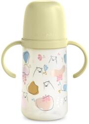 Suavinex Bear gyerekkulacs fogantyúval Green 270 ml