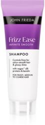 John Frieda Frizz Ease Infitine Smooth Shampoo finom állagú tisztító sampon hajegyenesítésre 75 ml