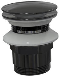 Niagara Wellness klik-klak kádleeresztő felár - fekete