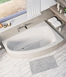 Niagara Wellness Alicia 160×100 aszimmetrikus kád (jobbos vagy balos)