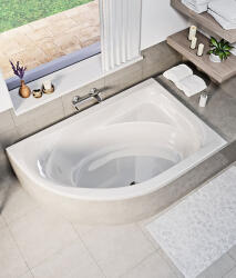 Niagara Wellness Aquarella 150×100 aszimmetrikus kád (jobbos vagy balos)