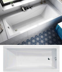 Besco MODERN 140×70 slim egyenes kád