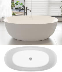 Niagara Wellness ZOE fényes fehér szabadonálló kád