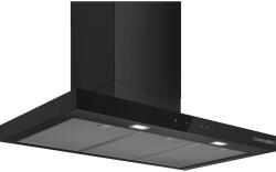 Bosch Hota incorporabila decorativa Bosch DWB97DN60, Putere de absorbtie 699 mc/h, EcoSilence Drive, Touch control, Smart hood automatic, Home Connect, Clasa A, 90 cm, Negru mat (DWB97DN60) Hota