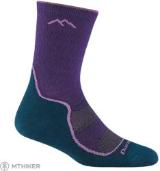 Darn Tough LIGHT HIKER MICRO CREW LIGHTWEIGHT WITH CUSHION női zokni, grape (L)