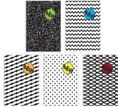 Patria B&W A4 80lapos kockás spirálfüzet (P1112-1735) (P1112-1735)