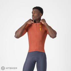 Castelli DRITTONE LOGO mez, paprika/mangós mojito (XL)