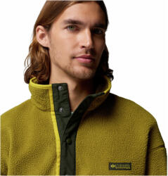 Columbia Helvetia II Half Snap Fleece férfi pulóver XXL / világoszöld