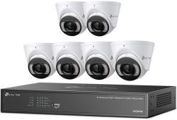 TP-Link Kit Sistem NVR TP-Link Vigi NK8MP-T6425-2T, 6 Camere de supraveghere Turret Vigi C445, 8 canale PoE+ (VIGI NK8MP-T6425-2T)