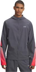 Under Armour Velociti Storm Hooded Jkt férfi dzseki M / szürke / fekete