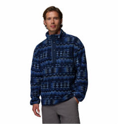 Columbia Helvetia II Printed Half Snap Fleece férfi pulóver XL / kék