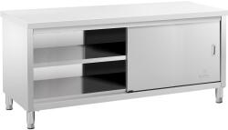 Royal Catering Rozsdamentes acél munkaszekrény - ECO - 200 x 70 cm - 600 kg - Royal Catering (RCSSCB-200X70-E)