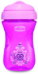 Chicco Easy Cup pohárperemű itatópohár 266 ml rózsaszín