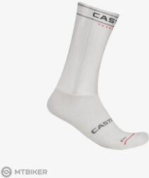 Castelli FAST FEET 4 zokni, fehér (L/X)
