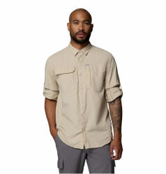 Columbia Skien Valley Long Sleeve Shirt férfi ing M / bézs/fehér