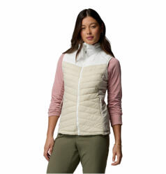 Columbia Powder Pass III Hybrid Vest női mellény L / bézs