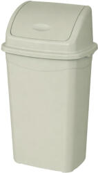 PLANET Billenőfedeles szemetes kuka, műanyag, eco szürke, 70 L (UP904P)