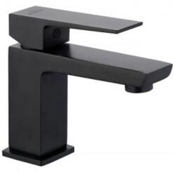 INVENA Mosdó csaptelep leeresztő szeleppel, fekete (BU-09-004-A)