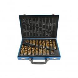 BRECKNER Trusa 170 burghie HSS pentru metal DIN338 Breckner Germany Burghiu