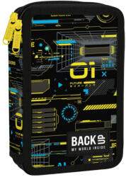 DERFORM Penar echipat cu 2 fermoare Derform BackUP 7 DW 50, Motiv Cyber attack (PB7DW50) Penar