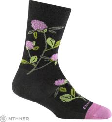 Darn Tough Blossom Crew Lightweight női zokni, charcoal (M)