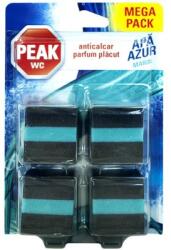 PEAK Tablete wc anticalcar Apa Azur marin 50g, 4 buc/set, Peak IS11409