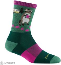 Darn Tough CRITTER CLUB MICRO CREW LIGHTWEIGHT WITH CUSHION női zokni, moss (S)