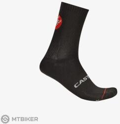 Castelli ENTRATA 12 zokni, fekete (XXL)