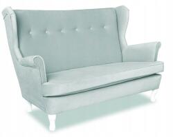  Ari Skandináv Stílusú Karosszékes Kanapé, Nem Átalakítható, Family Furniture, Kék - pepita - 181 148 Ft