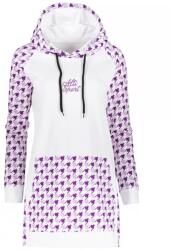 Altisport Prémium női funkcionális hosszabbított pulóver ALTISPORT VOJ/ALW048MI03 FEHÉR/LILA méret: XXXL
