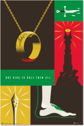 Erik Poster Erik Movies: The Lord of the Rings - Warner Bros. 100th Anniversary (GPE5745)