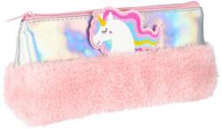 Starpak Szőrmés Holografikus Tolltartó és Neszeszer - Unikornis