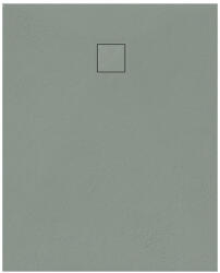 Welland kőhatású zuhanytálca szifonnal 80 x 100 cm - zöld (GT-10080SS) - pepita