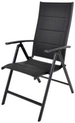 Garthen Kerti dönthető szék alumínium fekete (ZWC235C)