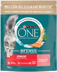 ONE 2x750g PURINA ONE Sterilcat lazac száraz macskatáp akciósan