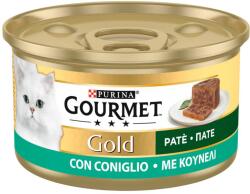 Gourmet 2x24x85g Gourmet Gold Paté nyúl nedves macskatáp akciósan