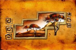 MÉDIA vászonkép, Afrika, retro, vintage, művészet36, 105 x 70 cm (TABIMG8569)