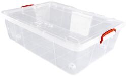 Sterk Tárolódoboz kerekekkel, 58 liter, 67cm X 47cm X 30cm (5080)