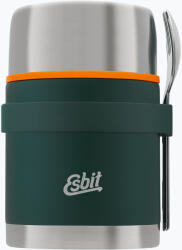 Esbit Ételtermosz evőeszközökkel Esbit Stainless Steel Food Jug 750 ml forest green