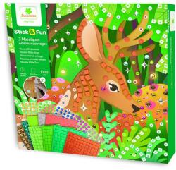 Sycomore D'arpeje STICK&FUN mozaic 3x Animale din pădure (CRE7058)